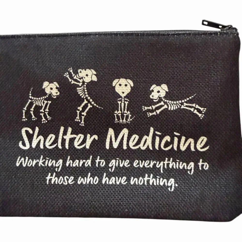 Funny Makeup Bag Bundle Teacher Dog Cat Gift Pouches Mixed Designs Lot